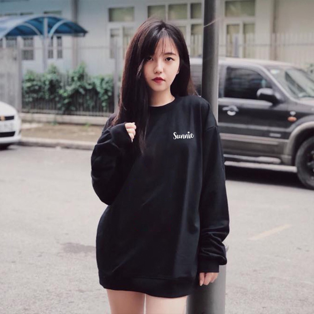 [Freeship đơn từ 0đ] Áo sweater unisex oversize thu đông Sunnie