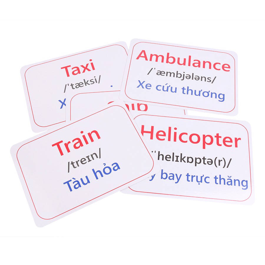 Sách - Flash Card Thông Minh - Phương Tiện Giao Thông