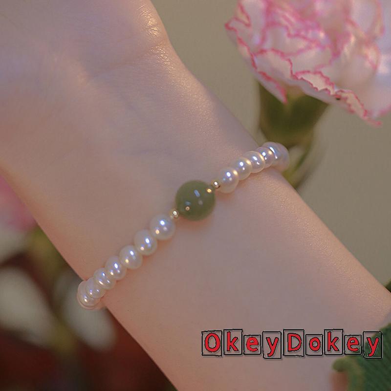 Vòng Tay Chuỗi Hạt Ngọc Trai May Mắn Cho Nữ