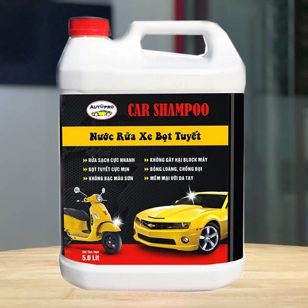 Nước rửa xe bọt tuyết Car Shampoo Hando 5L