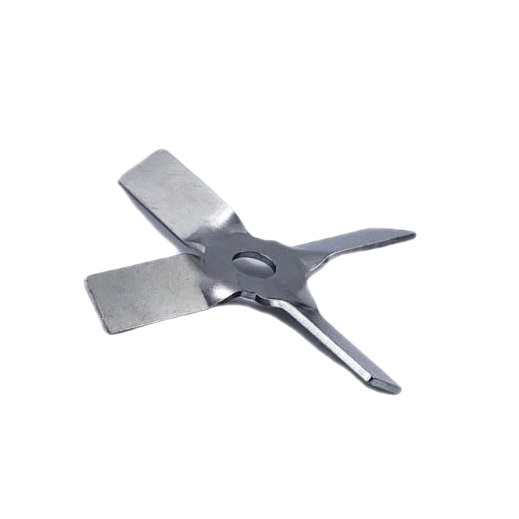 Cánh Khuấy Tuabin 4 Cánh Đường Kính 10 cm Inox 304 - Thương hiệu Bách Hóa Môi Trường
