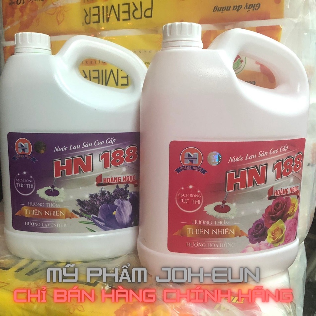 Nước lau sàn HN188 hương hoa hồng & Lavender 4000ml