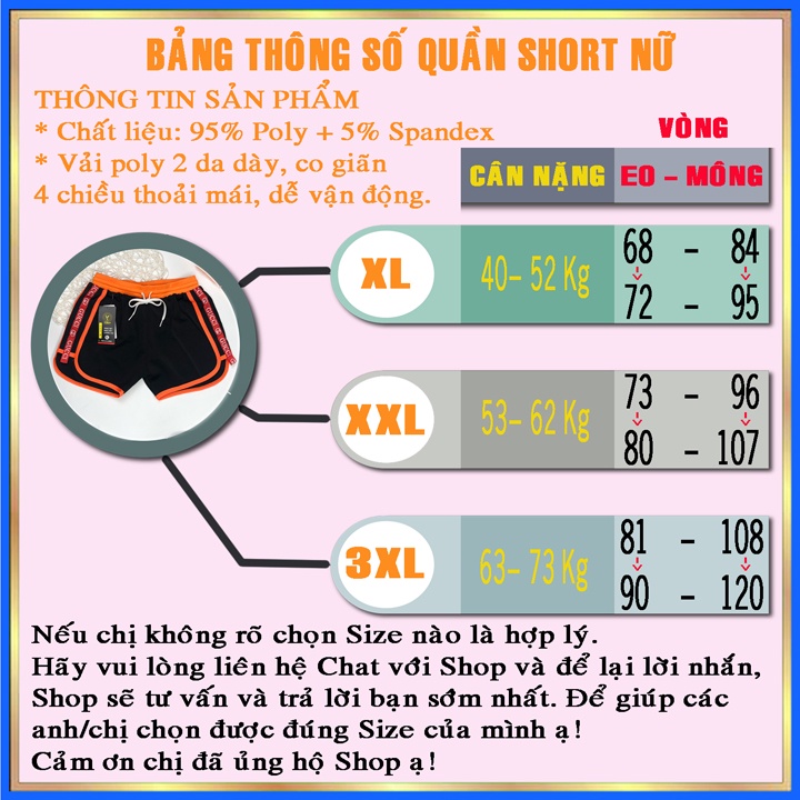 Quần short nữ mặc nhà ống rộng bigsize cao cấp LB-01Q