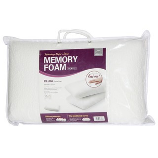 [LOCK&amp;LOCK CHÍNH HÃNG] Gối Memory Foam 50D Lock&amp;Lock Hình Cong - White - HLW111