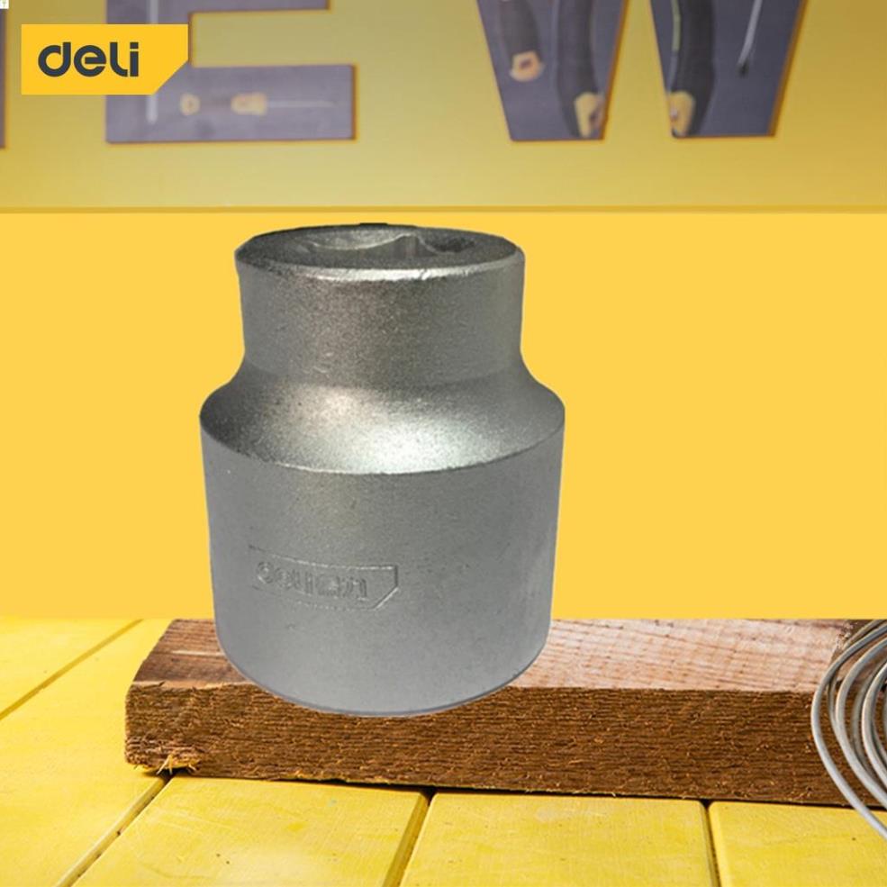 Đầu Tuýp Đầu Khẩu Lục Giác Deli - Chất Liệu Thép CR-V Cao Cấp - Đa Dạng Kích Thước Sử Dụng Cho Nhiều Mục Đích - DL4546 .