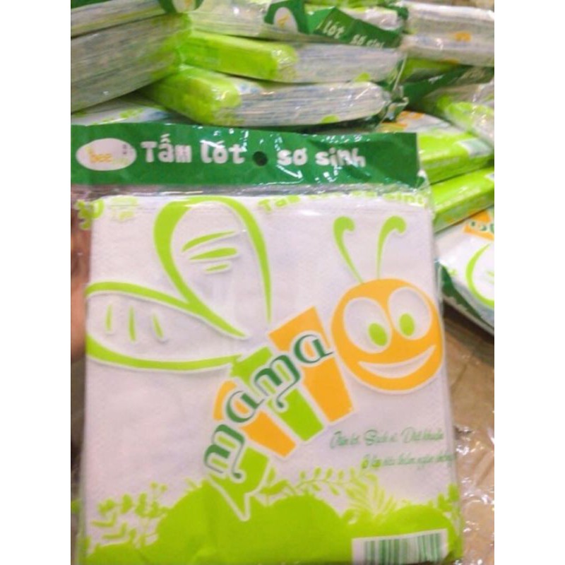 Tấm lót sơ sinh Mama