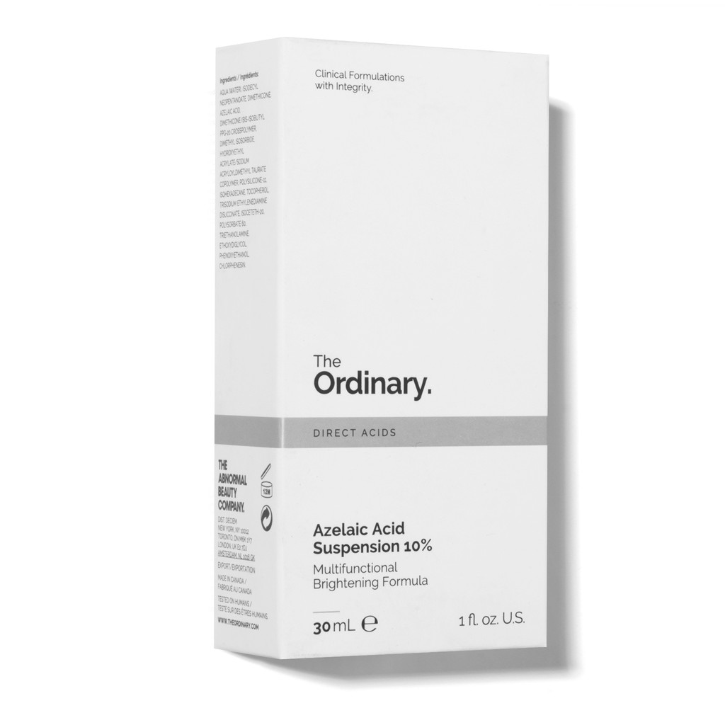 THE ORDINARY Kem dưỡng ẩm Azelaic Acid Suspension 10% giảm thâm mụn, làm dịu da 30ml