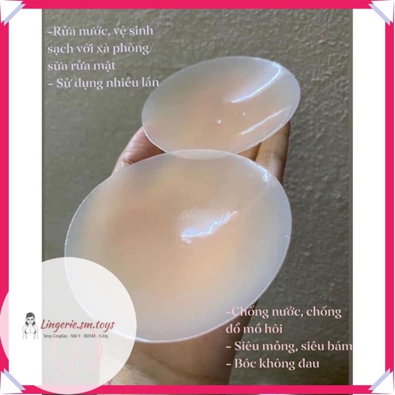 Miếng Dán Nhũ Hoa Silicon