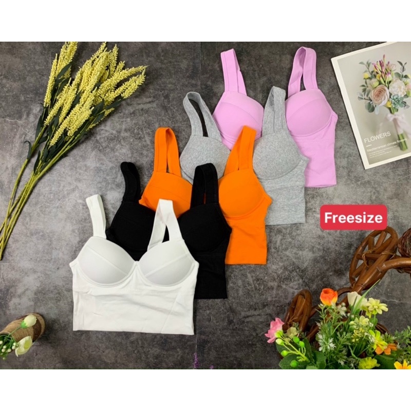 ÁO CROPTOP MÚT ĐÚC VẢI COTTON