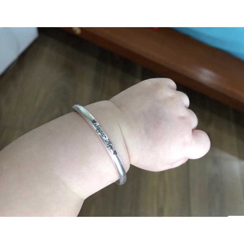 Vòng BẠC NGUYÊN CHẤT 99 cho bé