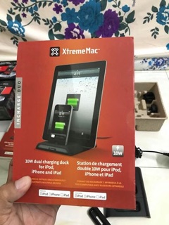 Dock sạc đôi XtremeMac cho iphone ipod ipad