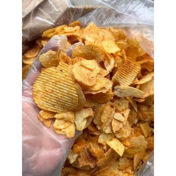 Bim bim khoai tây vỡ to