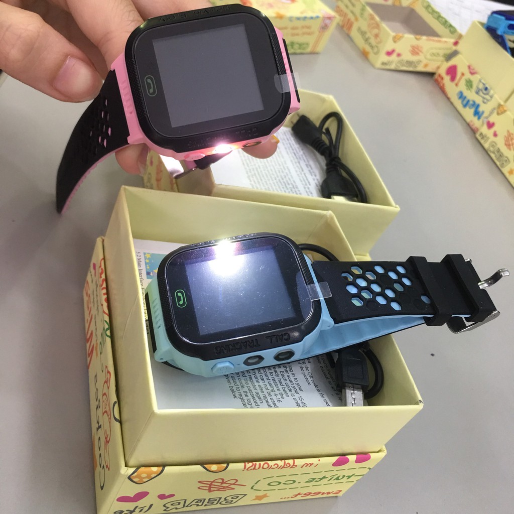 Đồng hồ định vị GPS chống nước LBS cho trẻ em – Đồng hồ điện thoại nghe gọi, chụp ảnh