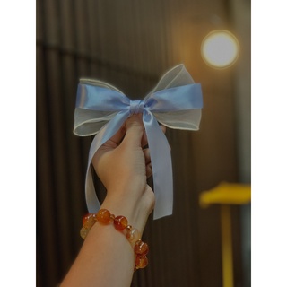 [Nơ Handmade]: Hannie - Nơ kẹp tóc ruy băng
