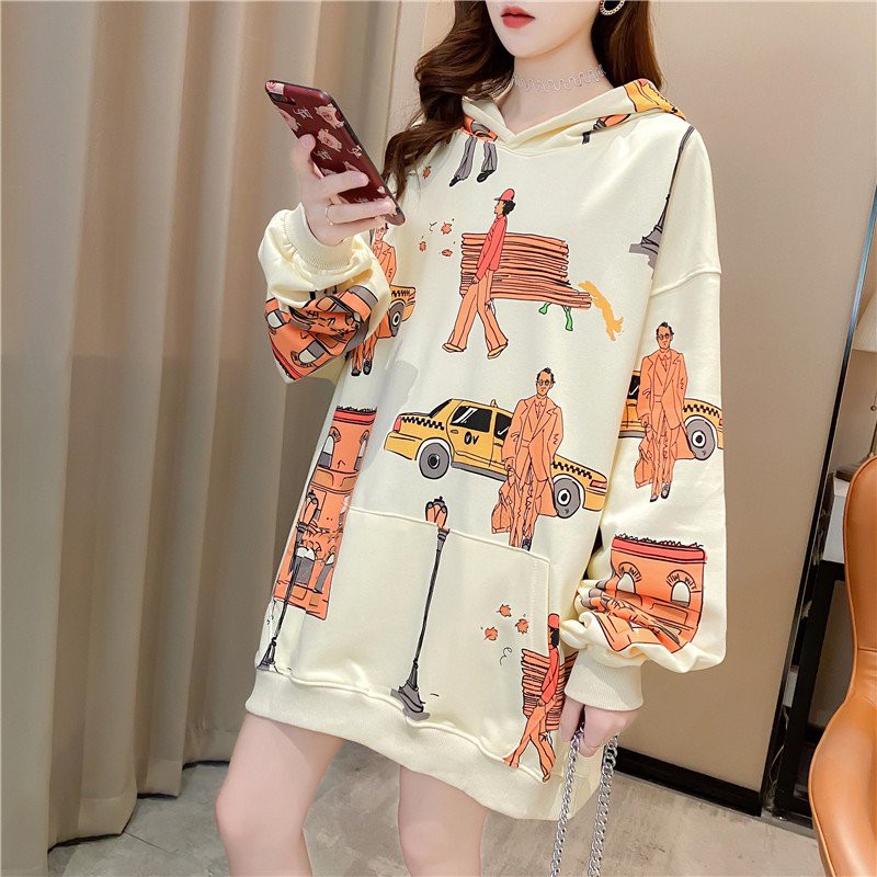 Áo hoodie sành điệu với họa tiết 3d phong cách chất liệu nỉ ngoại cao cấp C056 ERIK