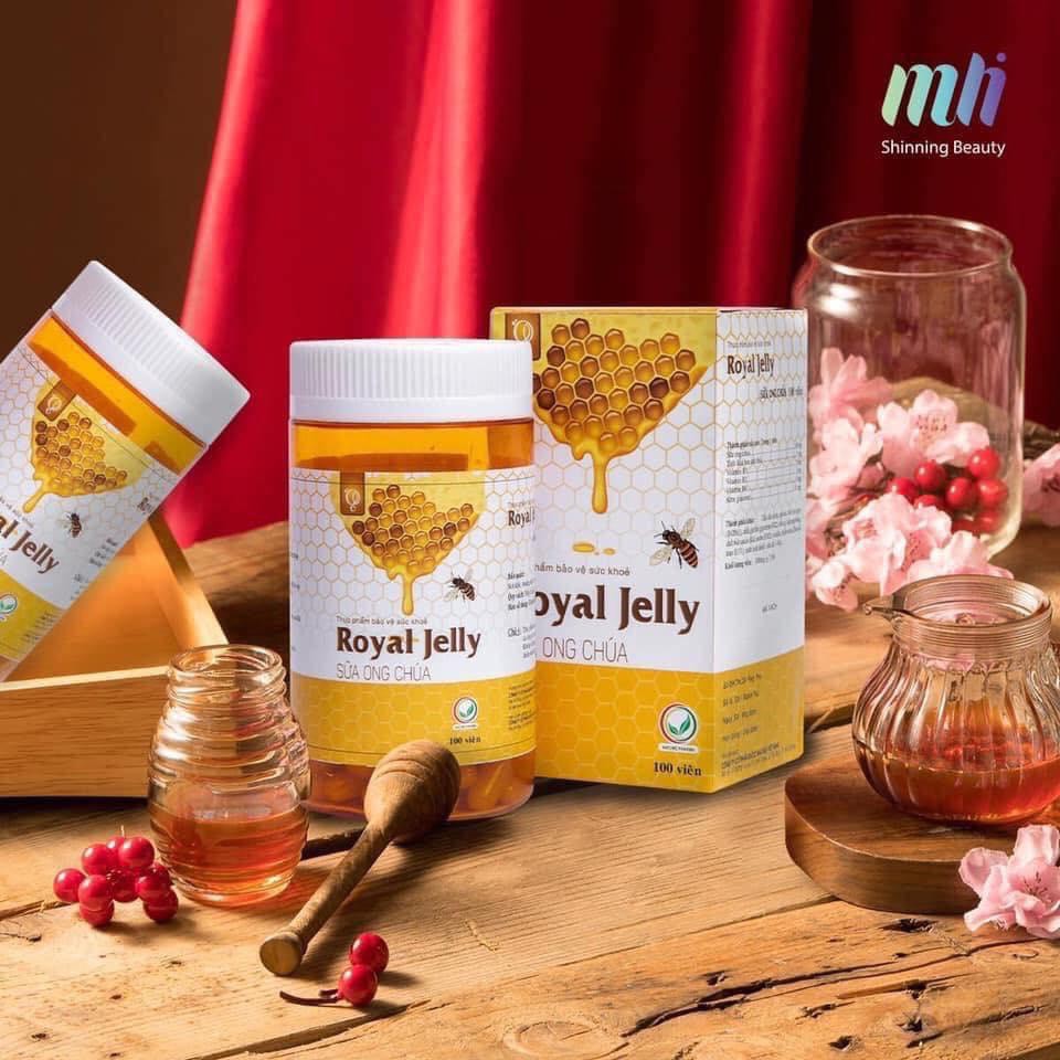 (Quà tặng)Viên sữa ong chúa Schon Royal Jelly 100 viên