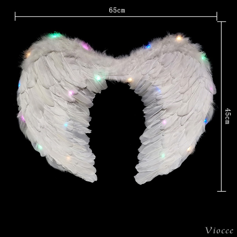 Đôi cánh thiên thần dễ thương để hóa trang tiệc Halloween dành cho trẻ em và người lớn