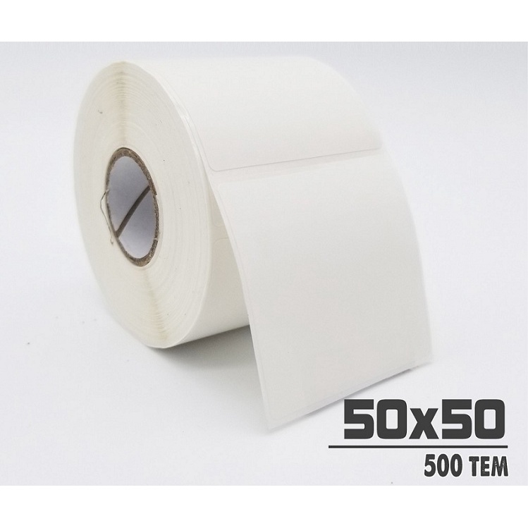 Combo 20 cuộn tem decal 50x50 in đơn GHTK, in đơn livestream