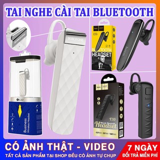 [FREE SHIP] 5 MẪU TAI NGHE BLUETOOTH CÀI TAI CAO CẤP | Mic Lọc Âm Thông Minh | 100% Hàng Chính Hãng | 19000
