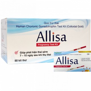 Que thử thai Aliissa - Công ty Traphaco nhập khẩu
