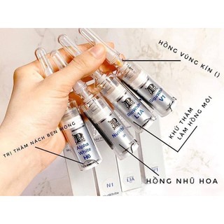 Kem Làm Hồng Khử Thâm Nhũ Hoa Nuwhite N1 Mibiti Prudente Professional  Lọ 5ml - Date mới nhất