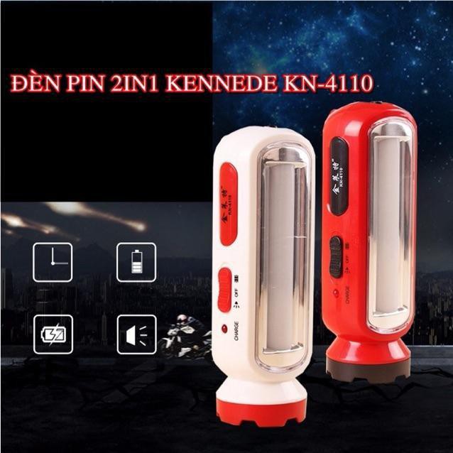 Đèn pin, đèn để bàn 2 in 1 Kennede KN-4110 dùng pin sạc