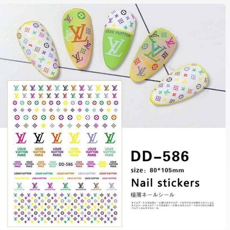 Các mẫu sticker thương hiệu LV