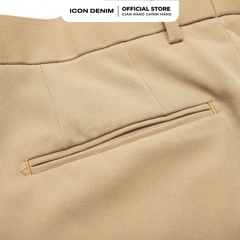 Quần Tây Nam Trơn ICON DENIM Dáng Slim-fit Tailored Smart | BigBuy360 - bigbuy360.vn