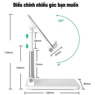 Giá đỡ điện thoại để bàn gấp gọn đa năng,Kệ Đỡ Điện Thoại chất liệu nhựa cao cấp phù hợp mọi dòng điện thoại, ipad