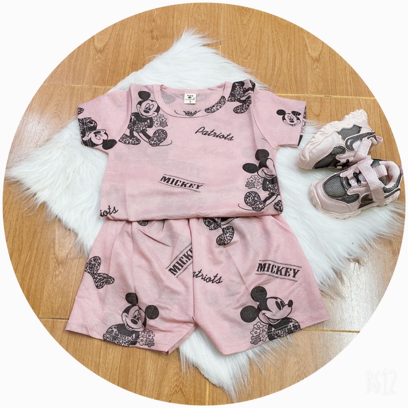 Bộ Ở Nhà Cho Bé Gái-Bộ Mùa Hè Bé Gái