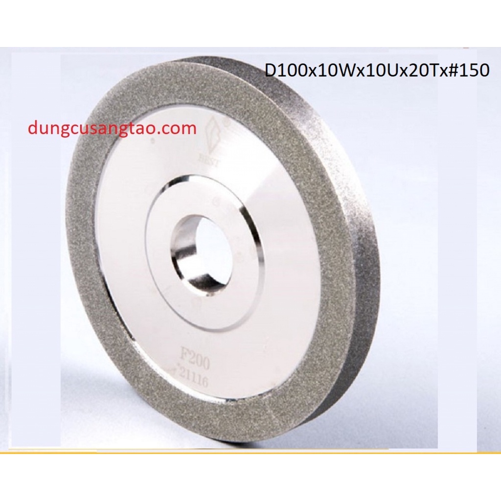 Đá mài dao CNC, loại phẳng, loại chén