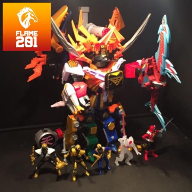 TPHCM TPHCM Đồ chơi siêu nhân robo shinkenger lẻ