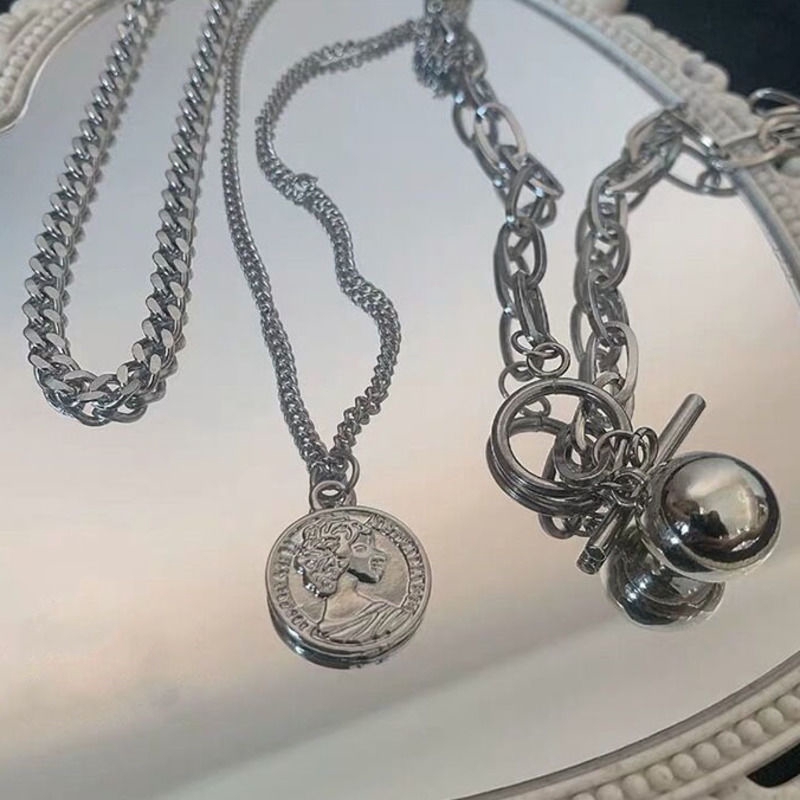 Dây Chuyền Ba Lớp Cá Tính Cho Nam Và Nữ