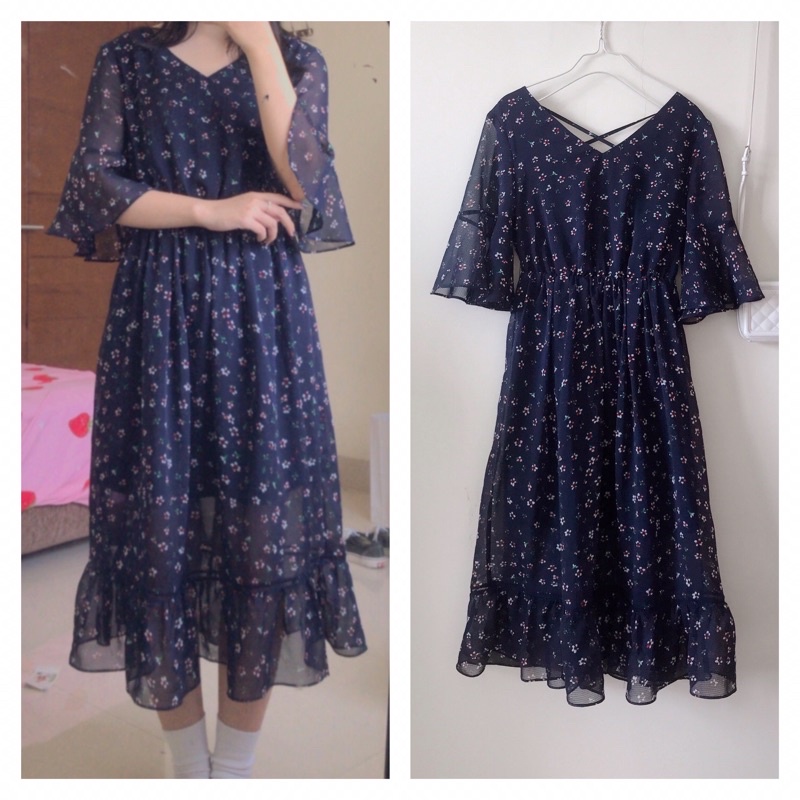 🌟(Ảnh thật) Đầm/Váy Voan Vintage Tuyển Chọn Nhật/Hàn 2hand Amuseumofsweetness🌟