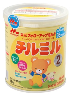 Sữa Morinaga số 2 ( 6 đến 36 tháng) 320g
