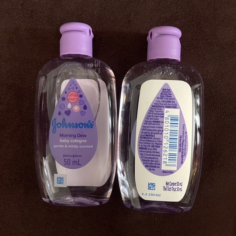 Nước hoa Johnson ‘s Baby cho bé chai nhỏ 50ml