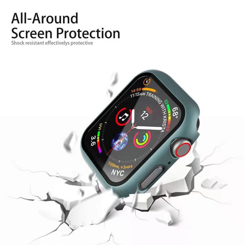 Bộ Dây Đeo Thay Thế Bằng Cao Su Silicone Mềm Cho Apple Watch Series 6 SE 5 4 3 2 1 38MM 42MM 40MM 44MM