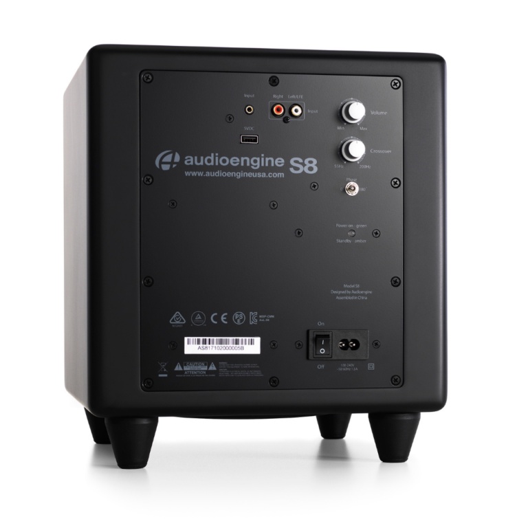Loa Siêu Trầm Subwoofer Audioengine S8 - Bảo Hành Chính Hãng 12 Tháng