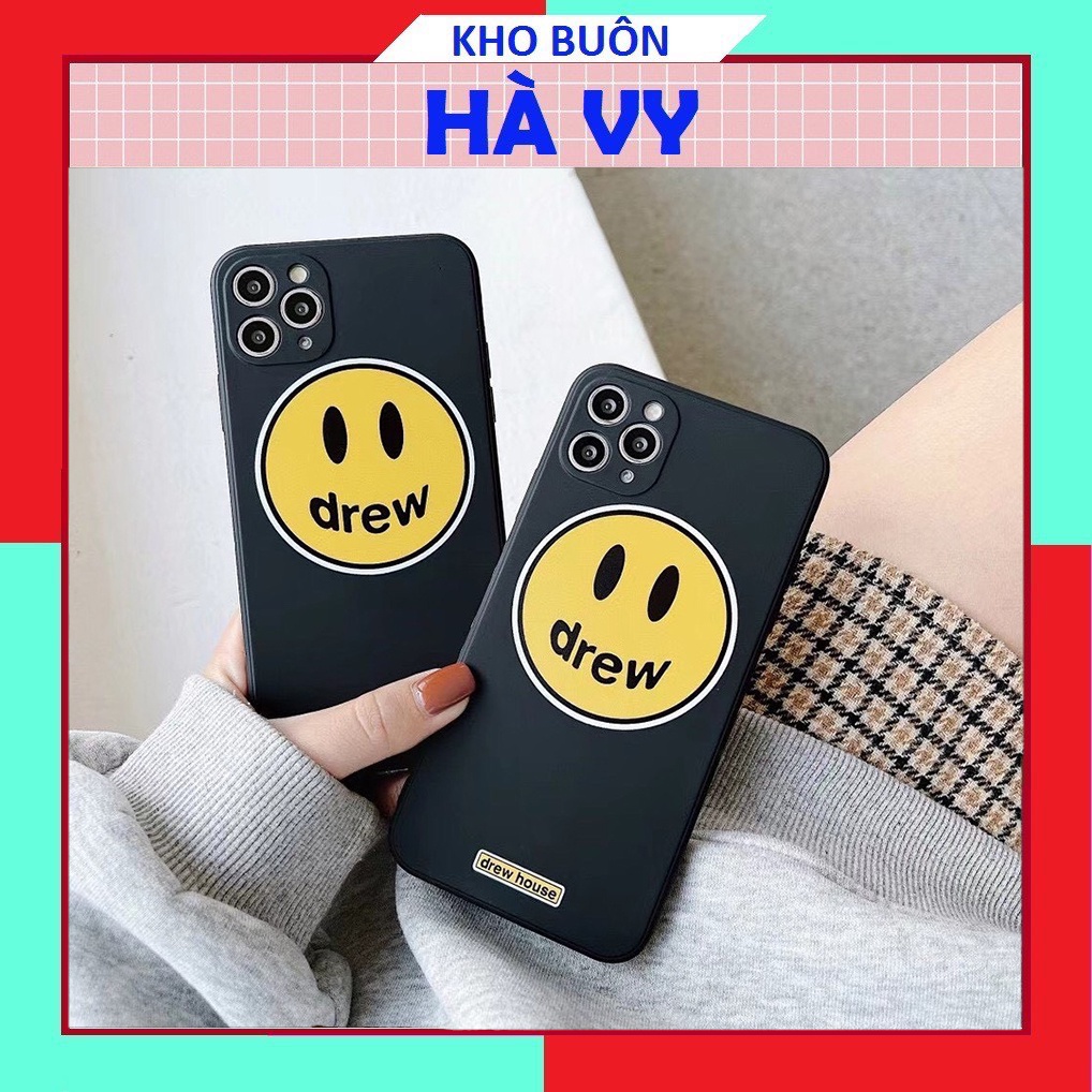 Ốp lưng cạnh vuông BVC drew 5/5s/6/6plus/6s/6splus/7/7plus/8/8plus/x/xr/xs/11/12/pro/max/plus/13/13Promax/14Promax