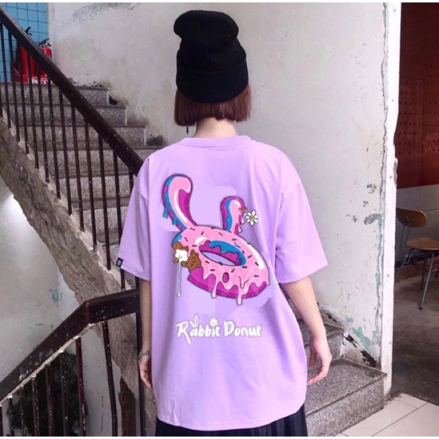Hot Áo thun form rộng donut đẹp