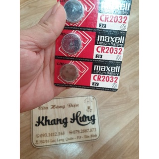 Pin CMOS Maxell CR2032 - 2032 Lithium 3v