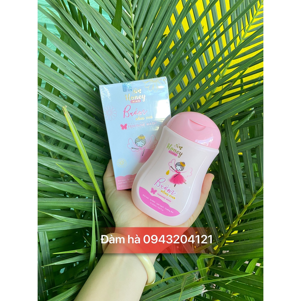 [Chính Hãng] Dung dịch vệ sinh Honey pink - Bướm hồng xinh