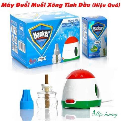 Máy đuổi muỗi xông tinh dầu hacker