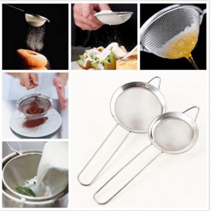 LỌC INOX ĐA NĂNG - RÂY BỘT/LỌC SỮA/LỌC CHÁO