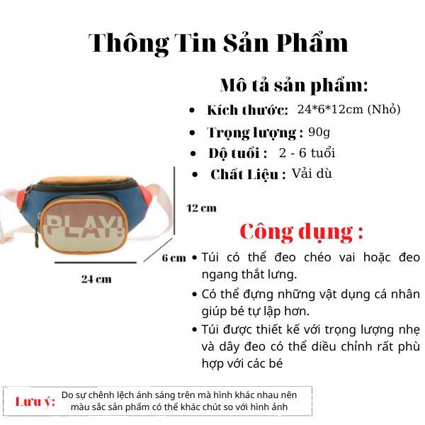 Túi Đeo Chéo Phong Cách Hàn Quốc Thời Trang Cá Tính Cho Bé Trai