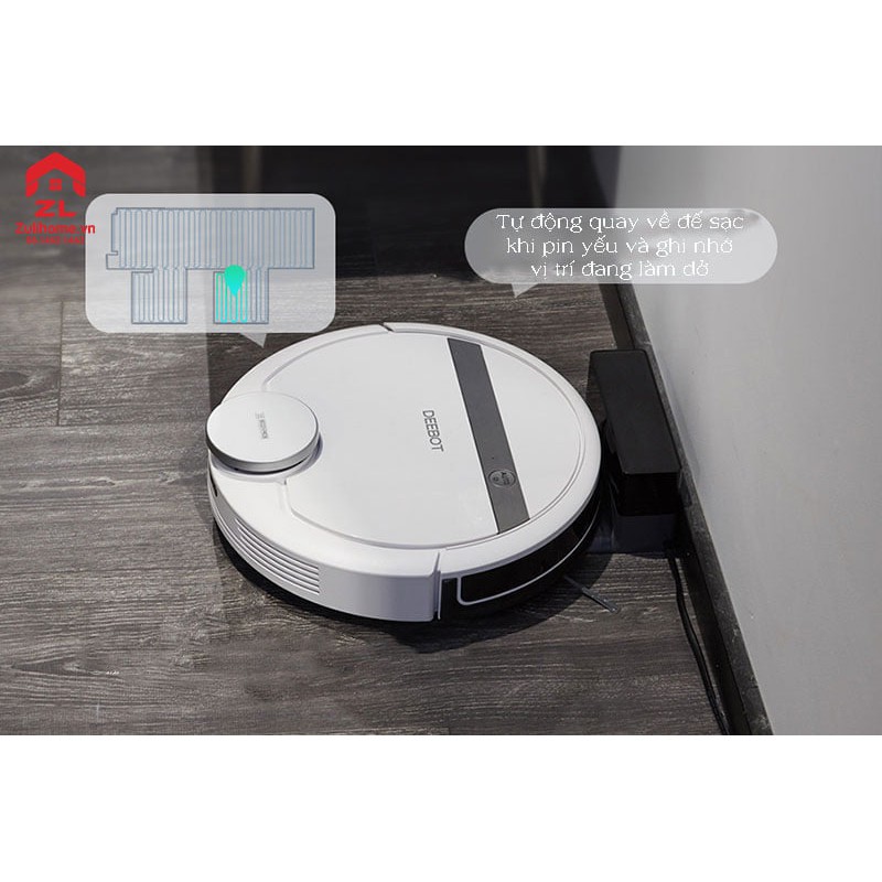 Robot Hút Bụi Lau Nhà Ecovacs deebot DE53/ DE55 | BigBuy360 - bigbuy360.vn