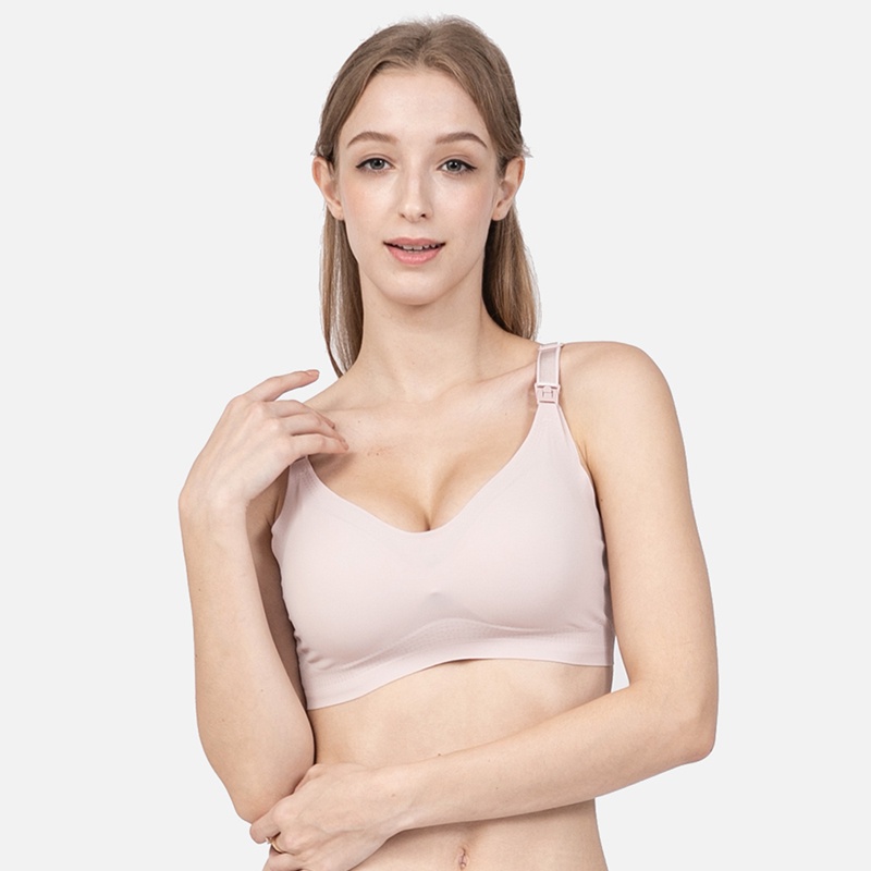MOOIMOM Áo Ngực Cho Mẹ Bầu Và Bé Bú Siêu Mềm Mại B93103