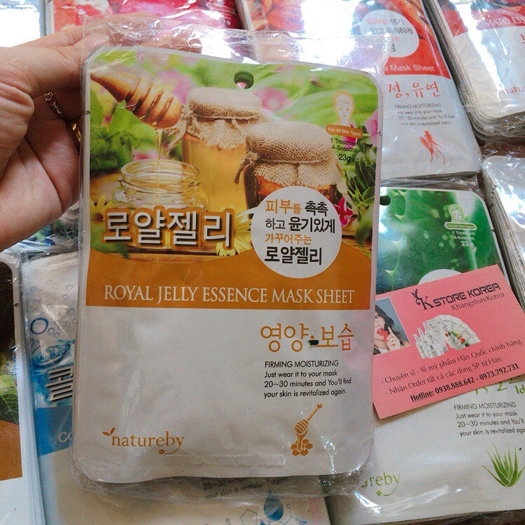 Mặt Nạ nội địa hàn Natureby Hàn Quốc chuẩn auth