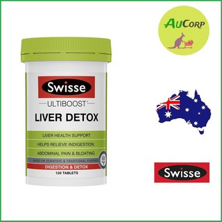 Viên Uống Hỗ Trợ Thải Độc Gan - Swisse Liver Detox - ÚC - 120 viên
