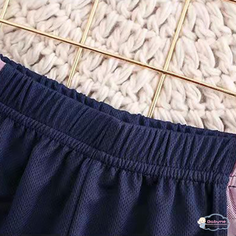 Set Áo Thun Tay Ngắn + Quần Short Thể Thao Chất Liệu Nhanh Khô Năng Động Thời Trang Cho Bé Trai